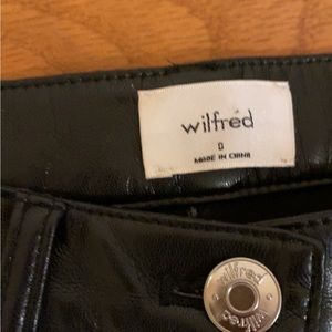 aritzia leather pants